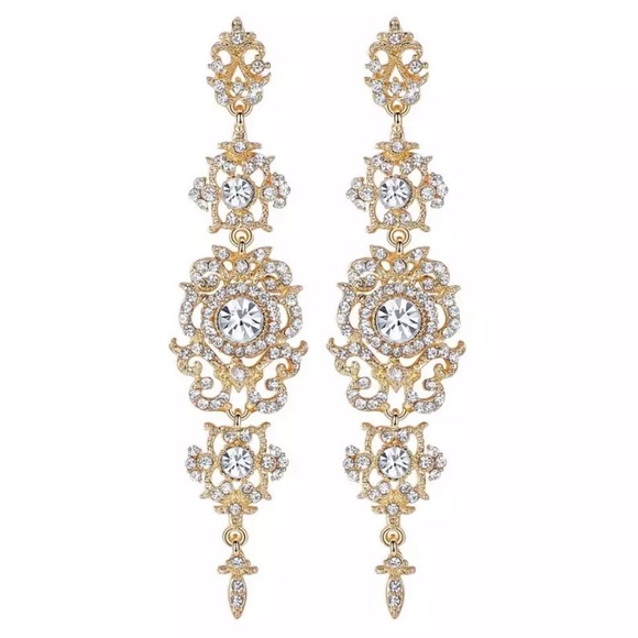 Diamonelle Chandelier Earrings
